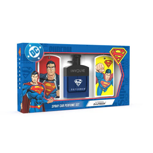 Superman Car Air Freshener Spray (50ml) - OFFICIAL DC MERCHANDISE
