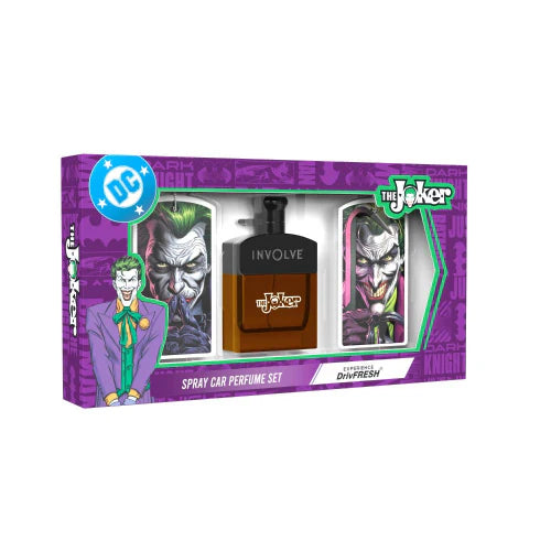 DC Comics OFFICIAL MERCHANDISE The Joker Car Perfume Spray (50ml)