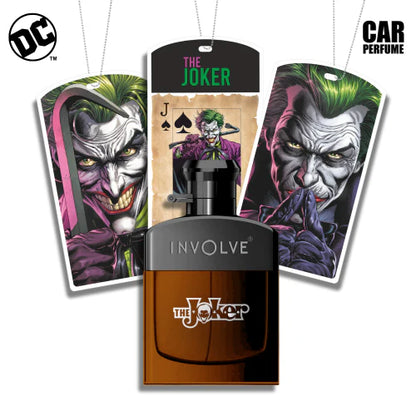 DC Comics OFFICIAL MERCHANDISE The Joker Car Perfume Spray (50ml)