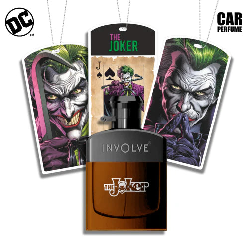 DC Comics OFFICIAL MERCHANDISE The Joker Car Perfume Spray (50ml)